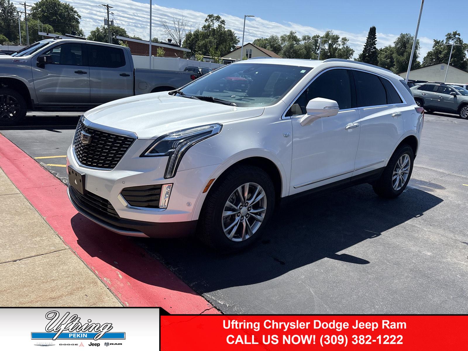 Crystal White Tricoat 2022 Cadillac XT5 SUV / Crossover Four-Wheel Drive 9-Speed Automatic
