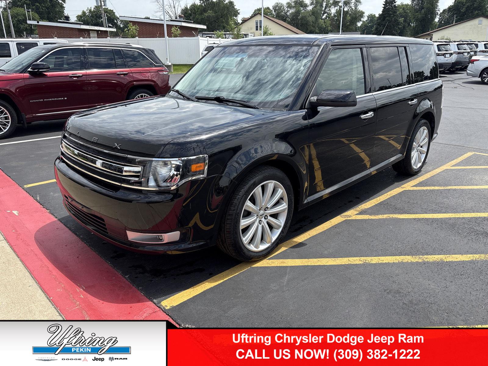 Agate Black 2019 Ford Flex SUV / Crossover All-Wheel Drive 6-Speed Automatic