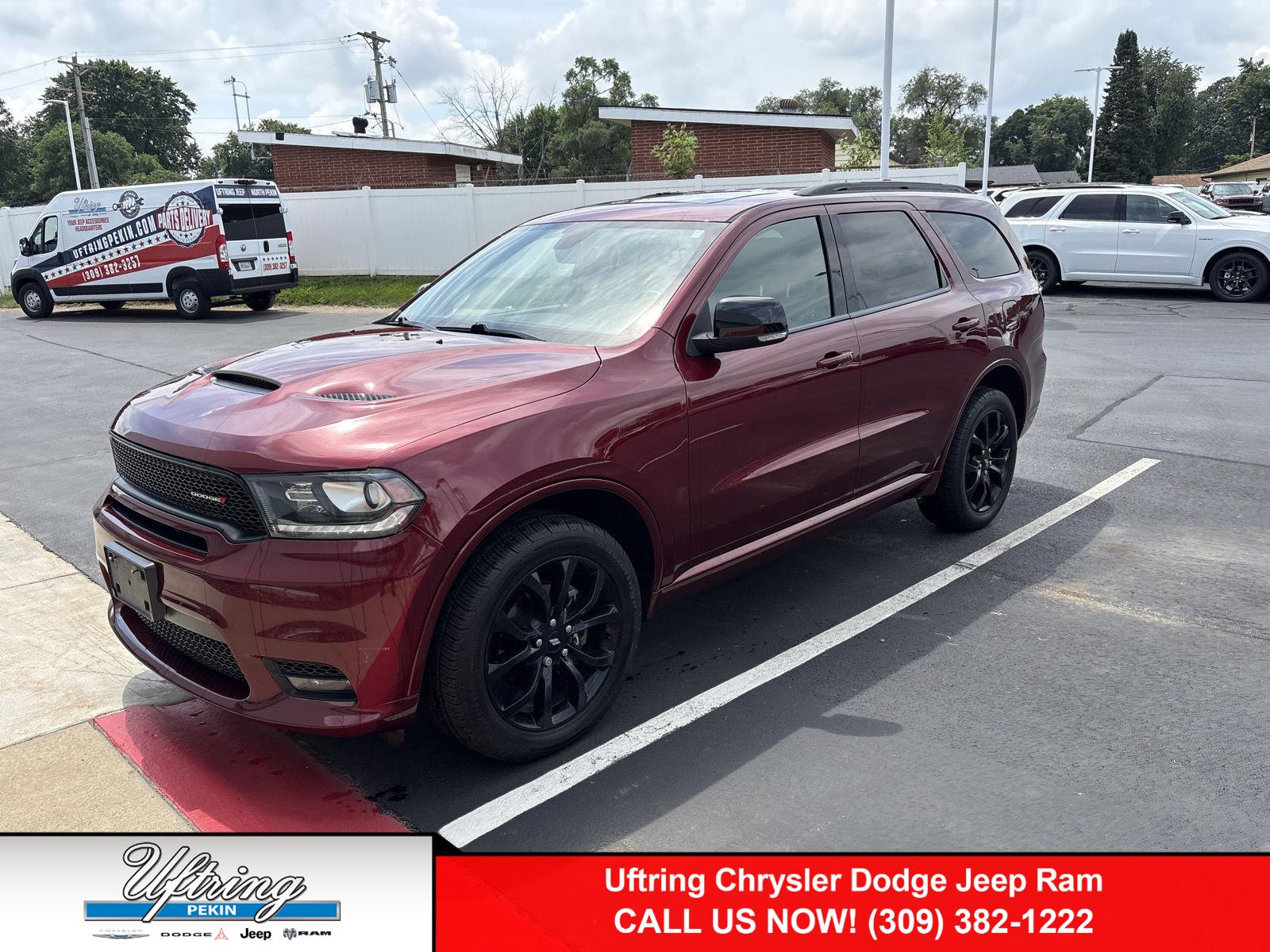 Octane Red Pearlcoat 2019 Dodge Durango SUV / Crossover All-Wheel Drive 8-Speed Automatic
