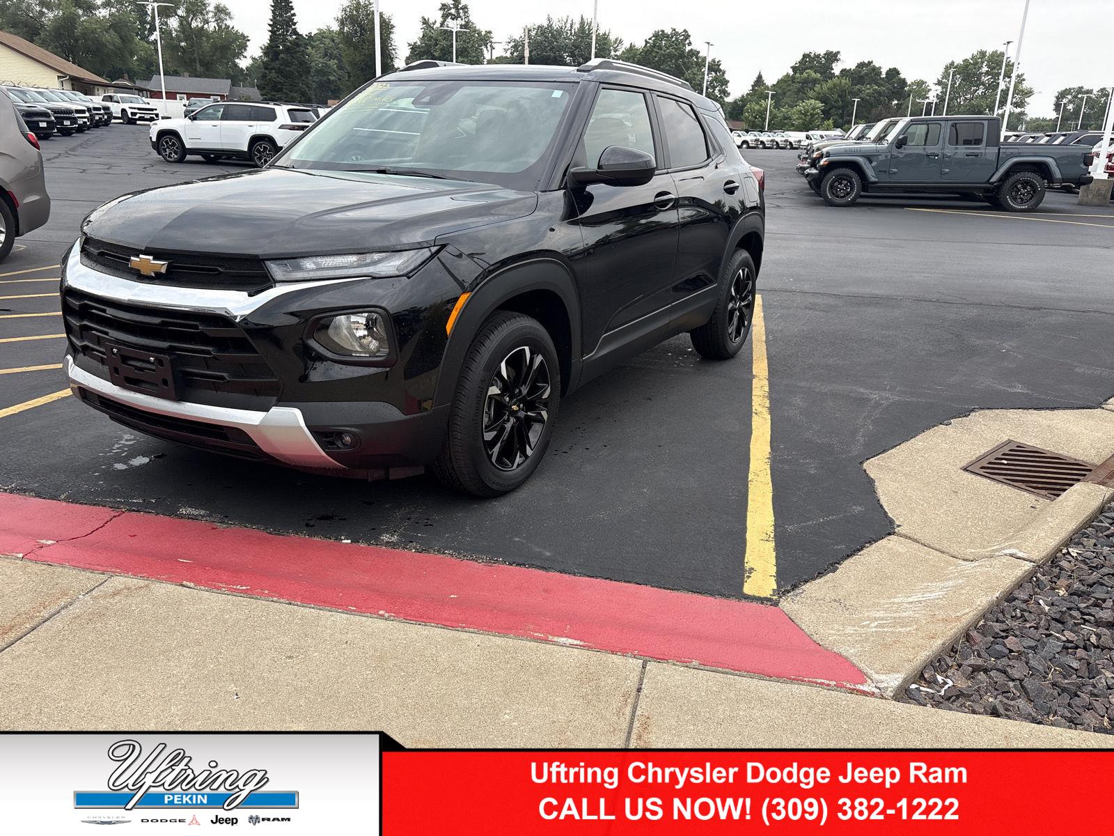 Mosaic Black Metallic 2023 Chevrolet Trailblazer SUV / Crossover Four-Wheel Drive 9-Speed Automatic