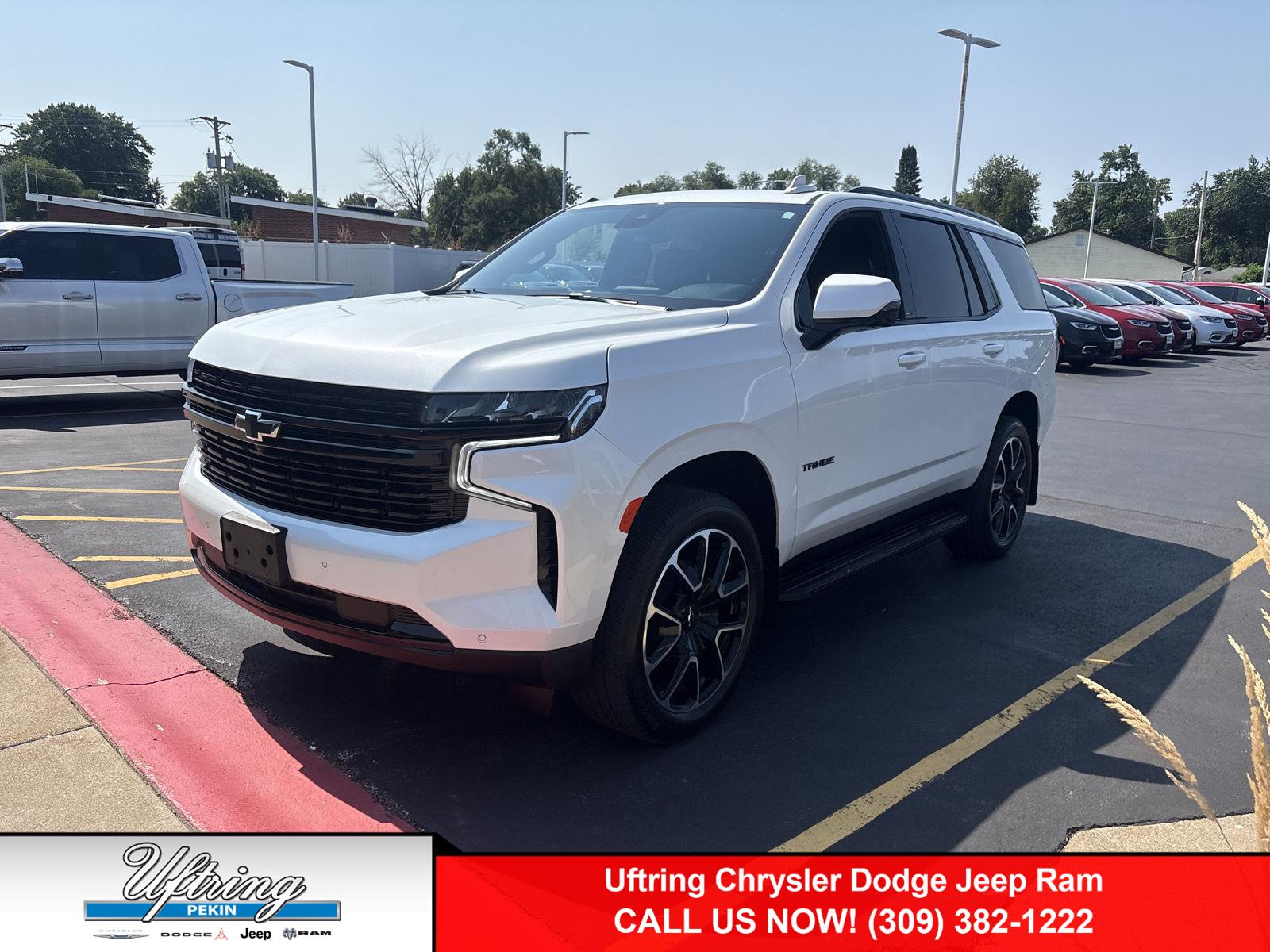 White (Iridescent Pearl Tricoat) 2024 Chevrolet Tahoe SUV / Crossover Four-Wheel Drive Automatic