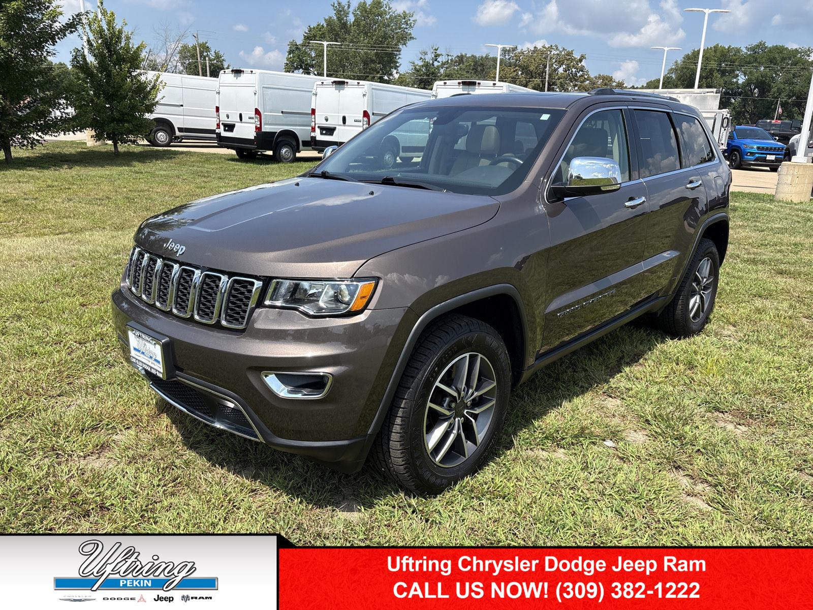 Walnut Brown Metallic Clearcoat 2021 Jeep Grand Cherokee SUV / Crossover Four-Wheel Drive 8-Speed Automatic
