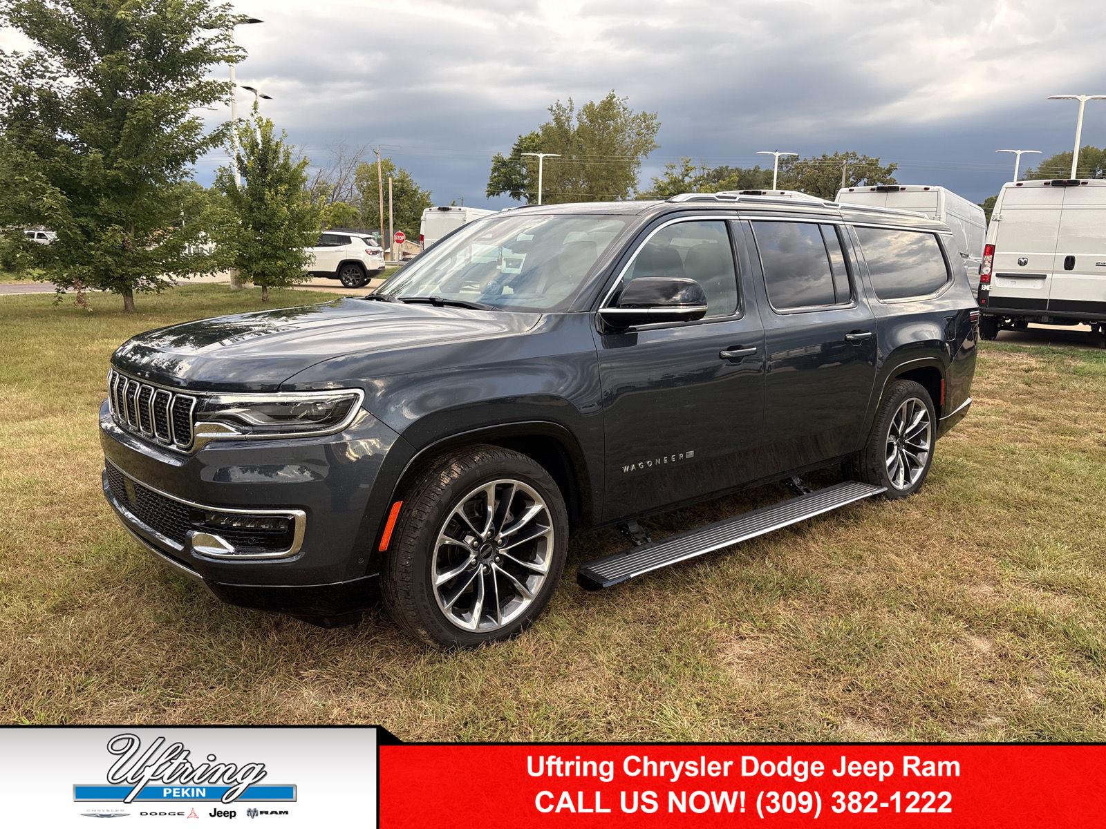 River Rock 2025 Jeep Wagoneer L SUV / Crossover Four-Wheel Drive 8-Speed Automatic