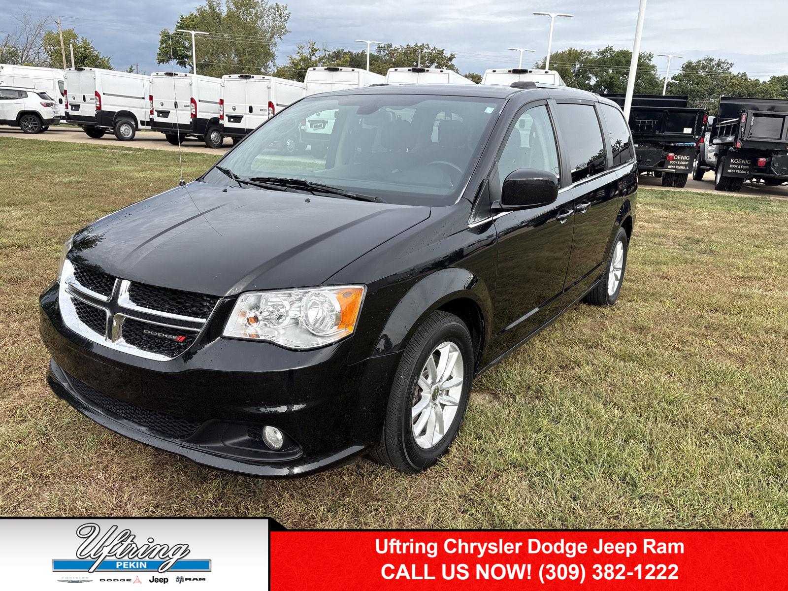 Black Onyx Crystal Pearlcoat 2020 Dodge Grand Caravan Minivan Front-Wheel Drive 6-Speed Automatic