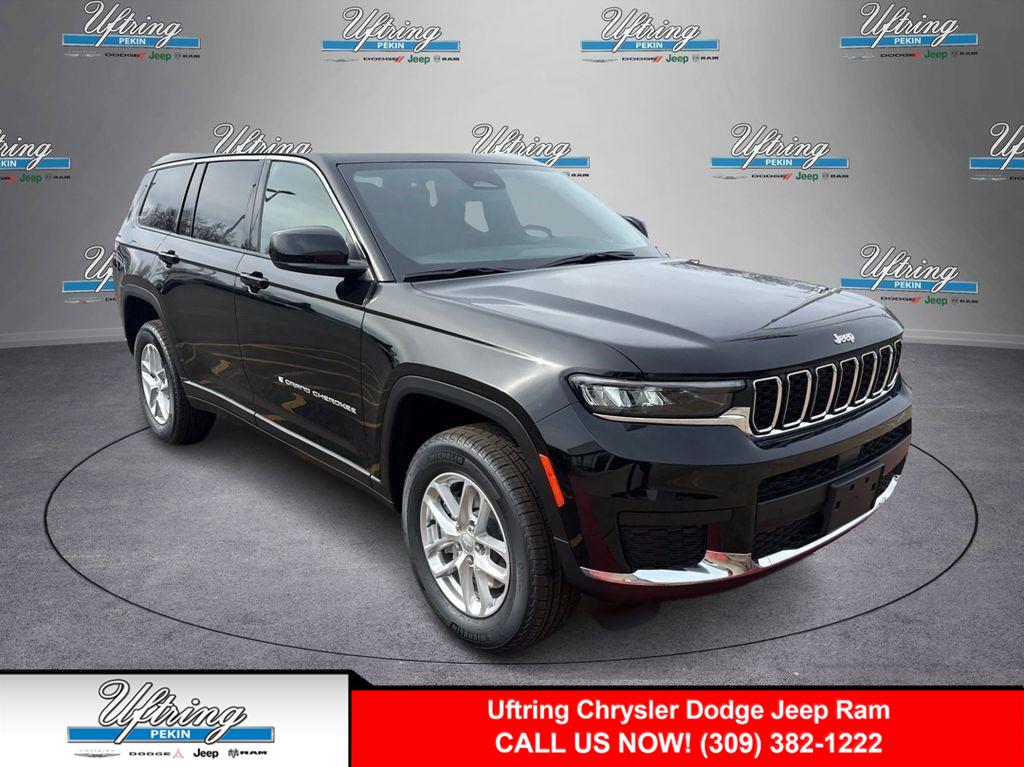 Diamond Black Crystal Pearlcoat 2026 Jeep Grand Cherokee L SUV / Crossover Four-Wheel Drive 8-Speed Automatic