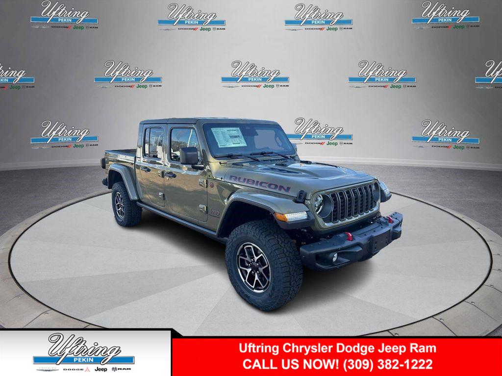 41 2026 Jeep Gladiator Rubicon X Crew Cab 4WD Pickup Truck Four-Wheel Drive 8-Speed Automatic