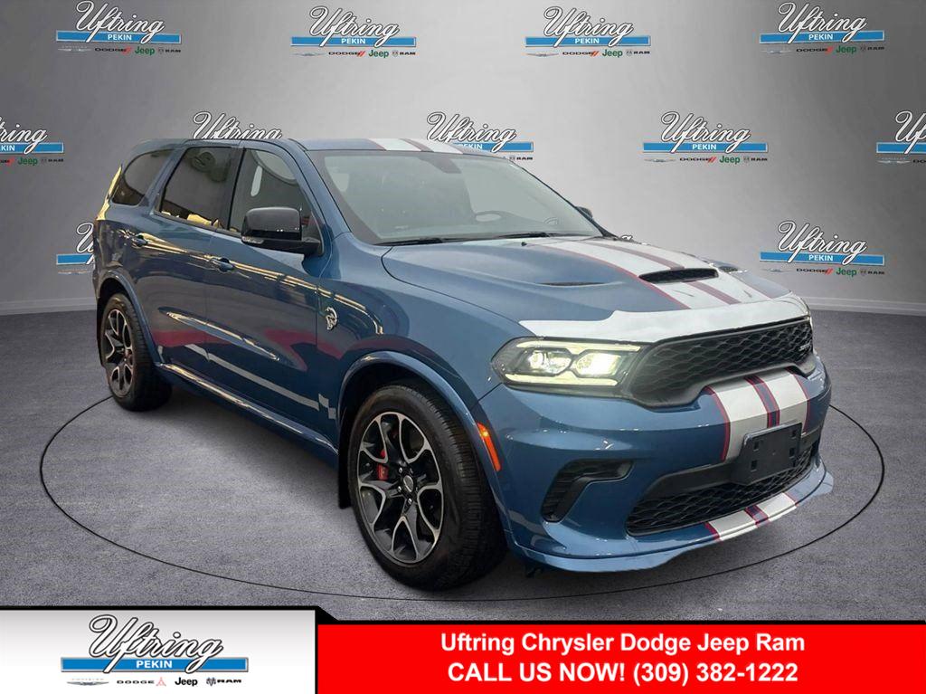 Blue (Frostbite Pearlcoat) 2025 Dodge Durango SUV / Crossover All-Wheel Drive 8-Speed Automatic