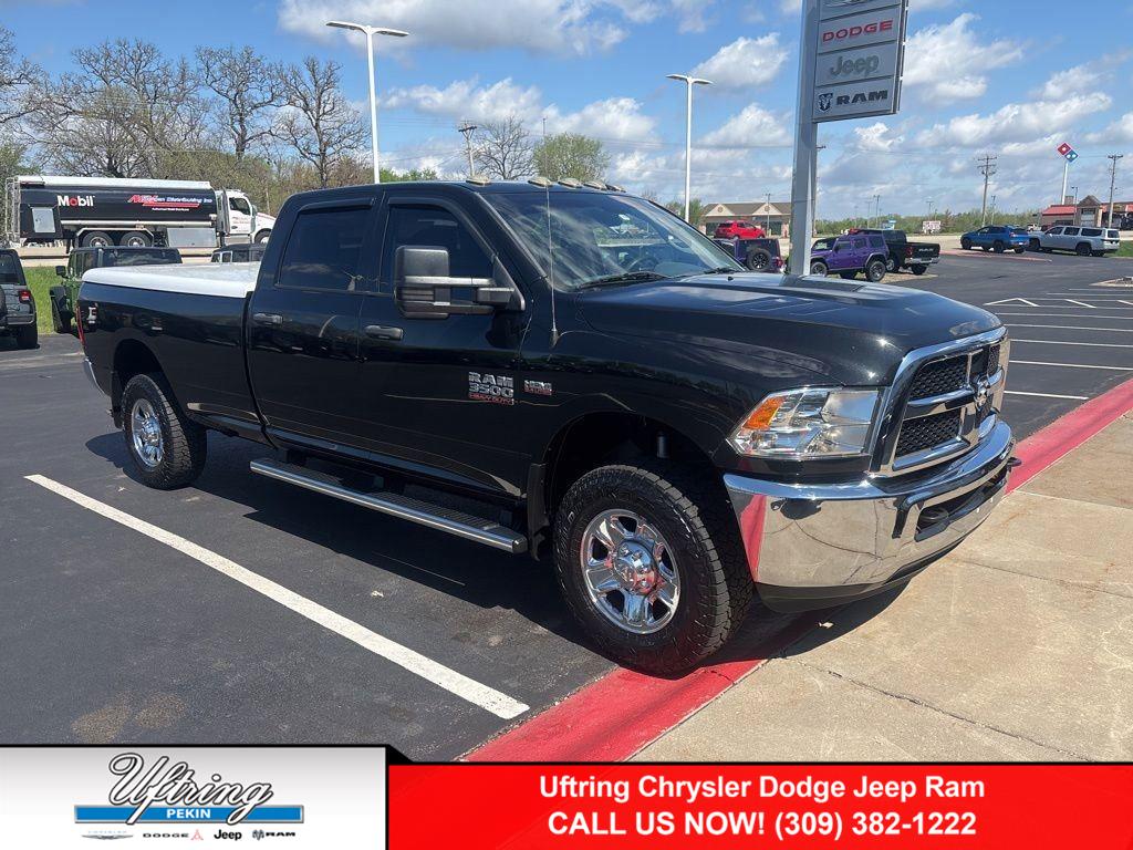 Brilliant Black Crystal Pearlcoat 2016 RAM 3500 Pickup Truck Four-Wheel Drive 6-Speed Automatic