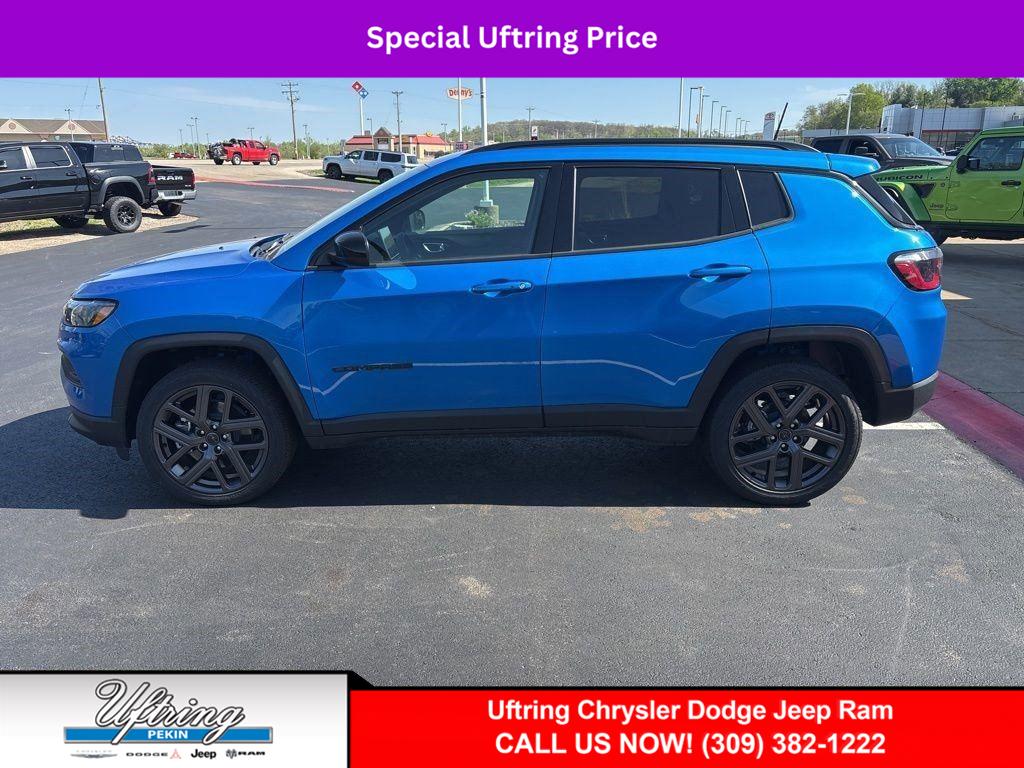 Hydro Blue Pearlcoat 2026 Jeep Compass SUV / Crossover Four-Wheel Drive 8-Speed Automatic