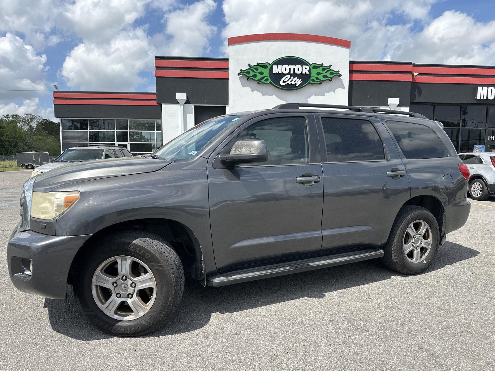 Gray 2013 Toyota Sequoia SR5 SUV / Crossover 4X2