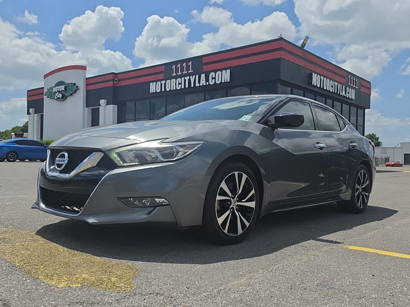 Gray (Gun Metallic) 2018 Nissan Maxima S FWD Sedan Front-Wheel Drive Continuously Variable Transmission