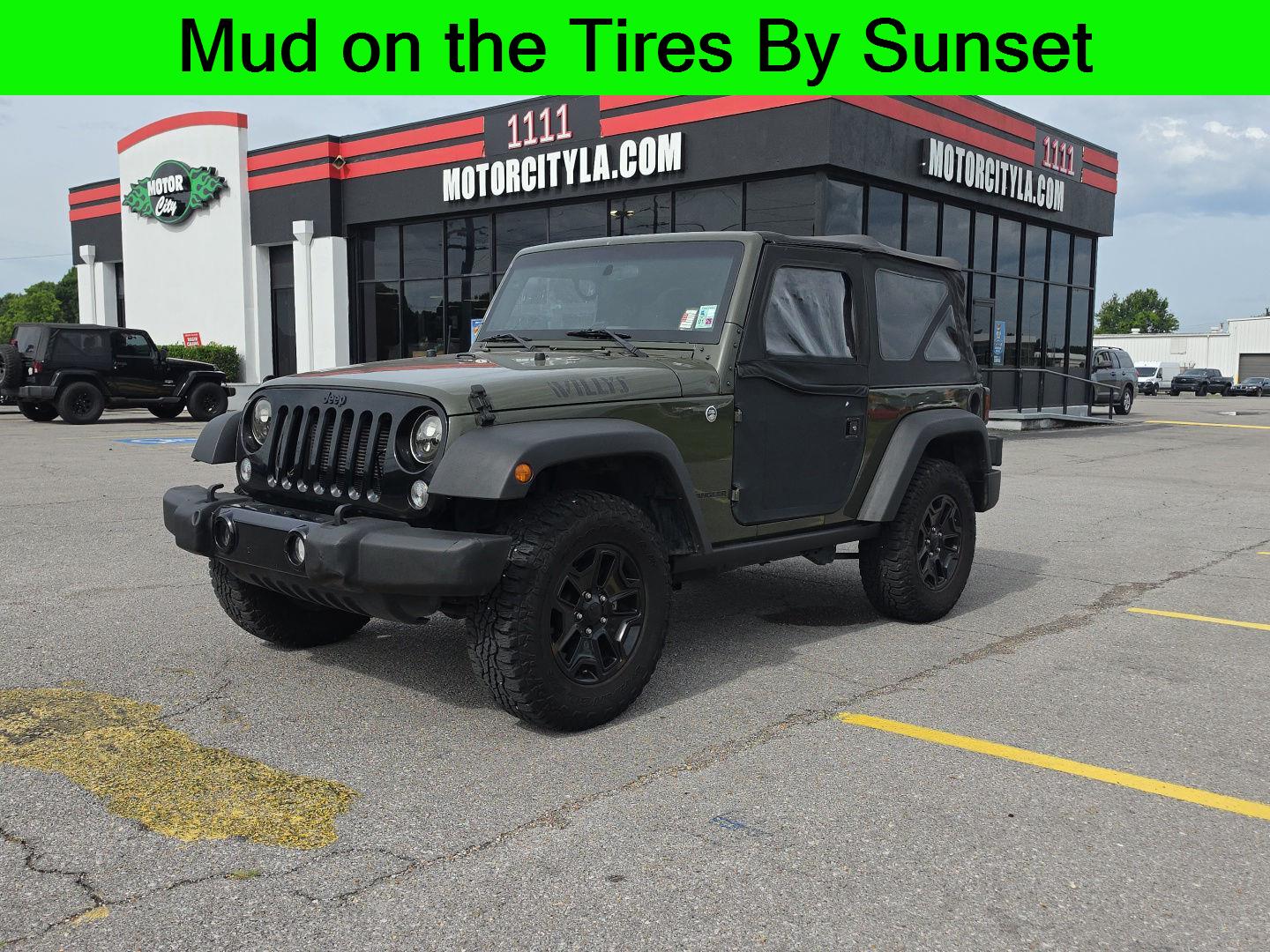 2015 Jeep Wrangler Willys Wheeler Edition 4WD