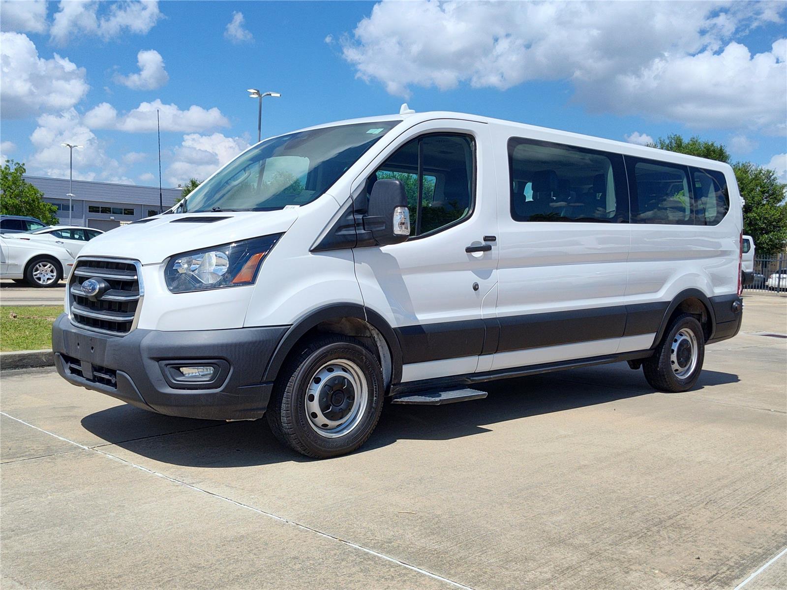 Oxford White 2020 Ford Transit Passenger Van Rear-Wheel Drive