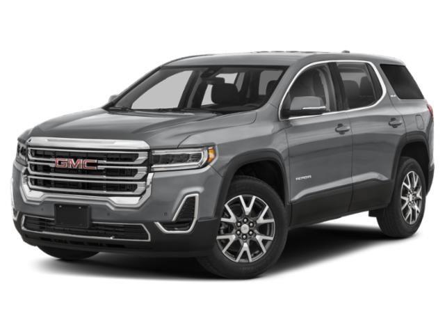 Volcanic Red Tintcoat 2023 GMC Acadia SUV / Crossover Four-Wheel Drive 9-Speed Automatic