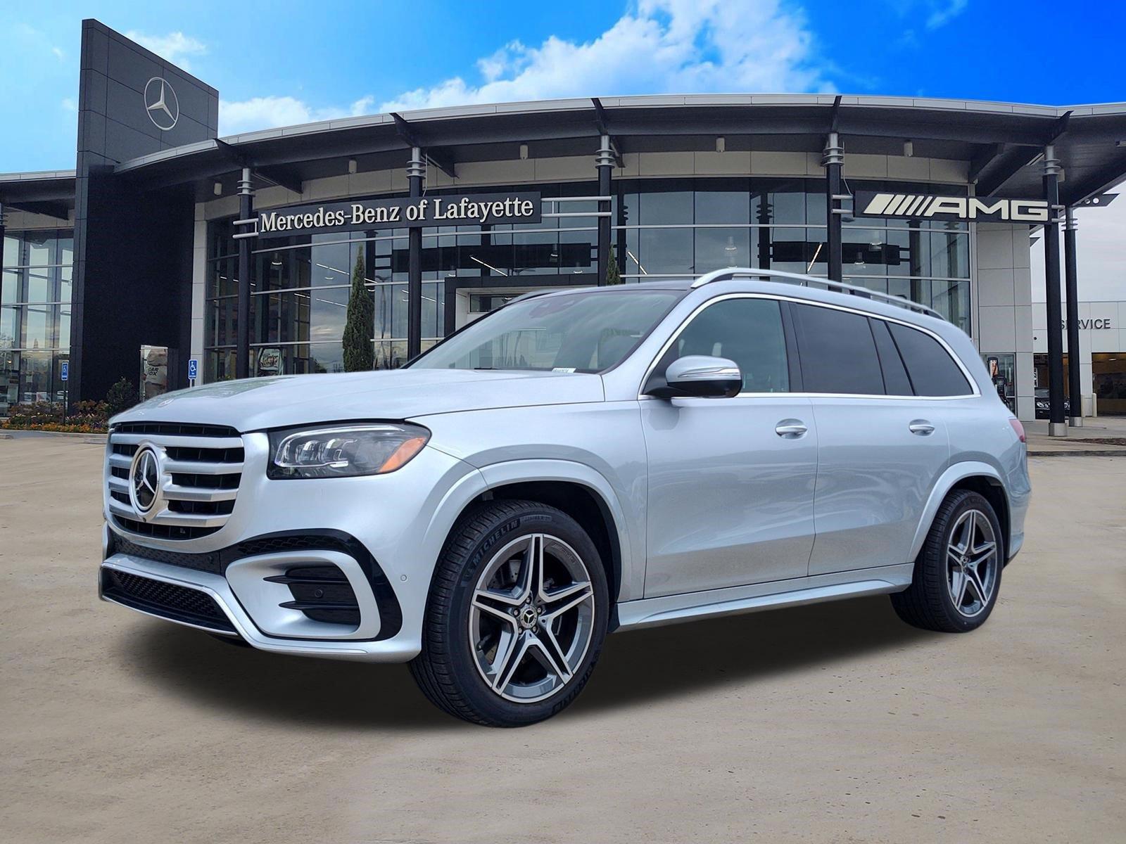 Silver 2025 Mercedes-Benz GLS SUV / Crossover All-Wheel Drive Automatic