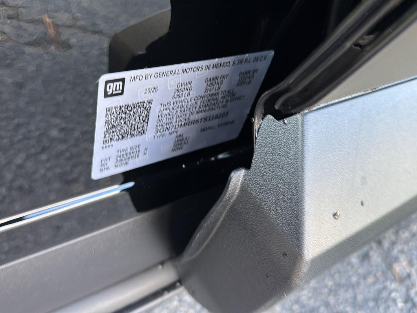 New 2026 Black Chevrolet LT1 w/PCY image 33