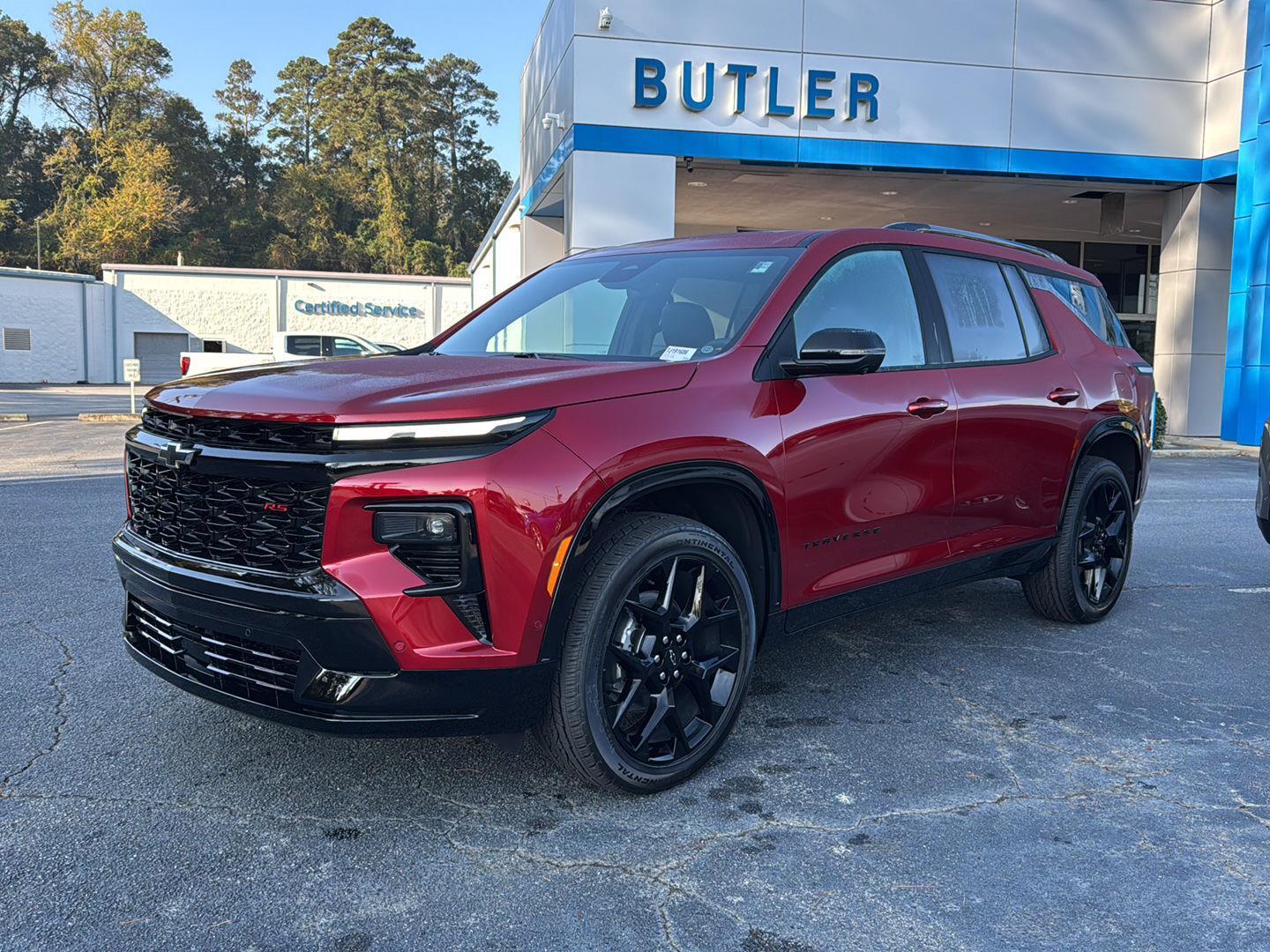 New 2026 Radiant Red Tintcoat Chevrolet FWD RS image 2