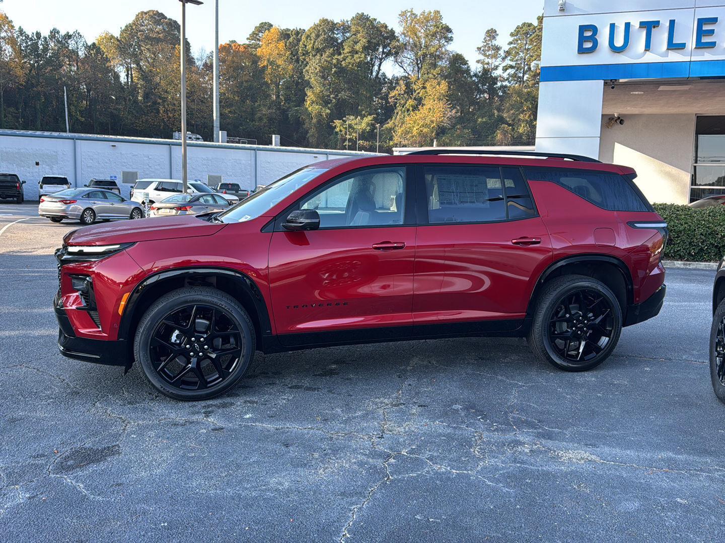 New 2026 Radiant Red Tintcoat Chevrolet FWD RS image 3