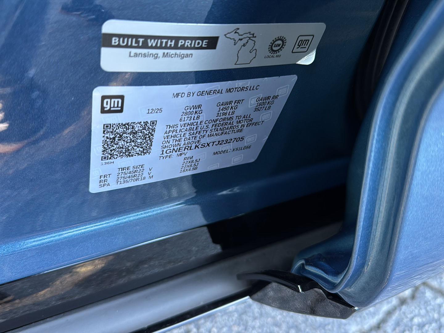 New 2026 Lakeshore Blue Metallic Chevrolet FWD RS image 32