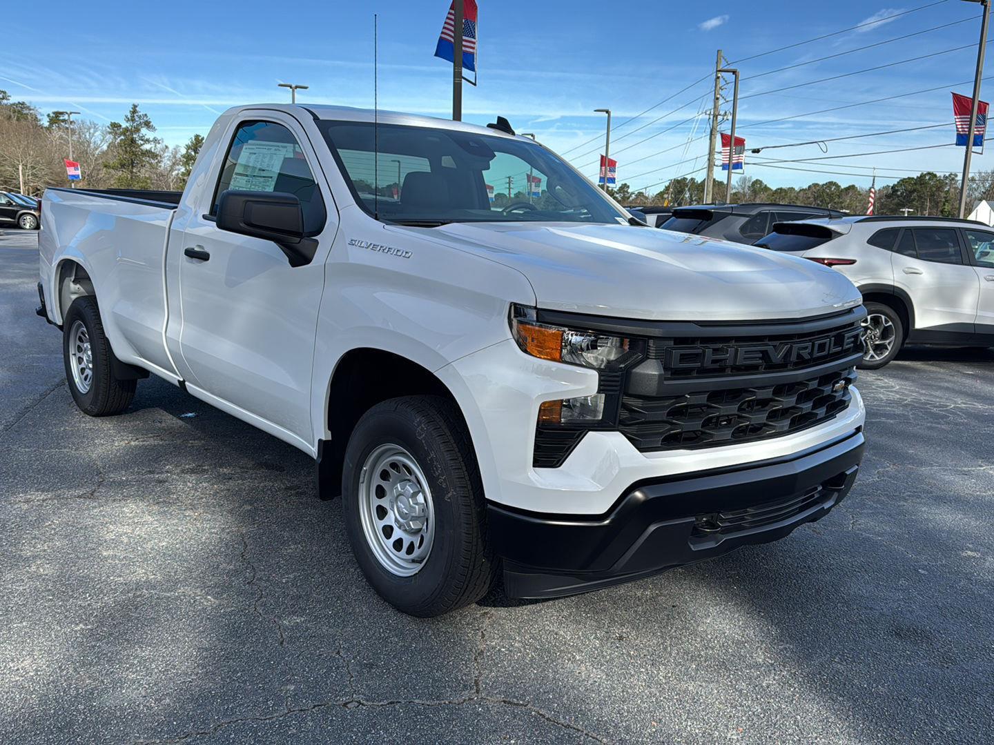 New 2026 Summit White Chevrolet Work Truck image 6