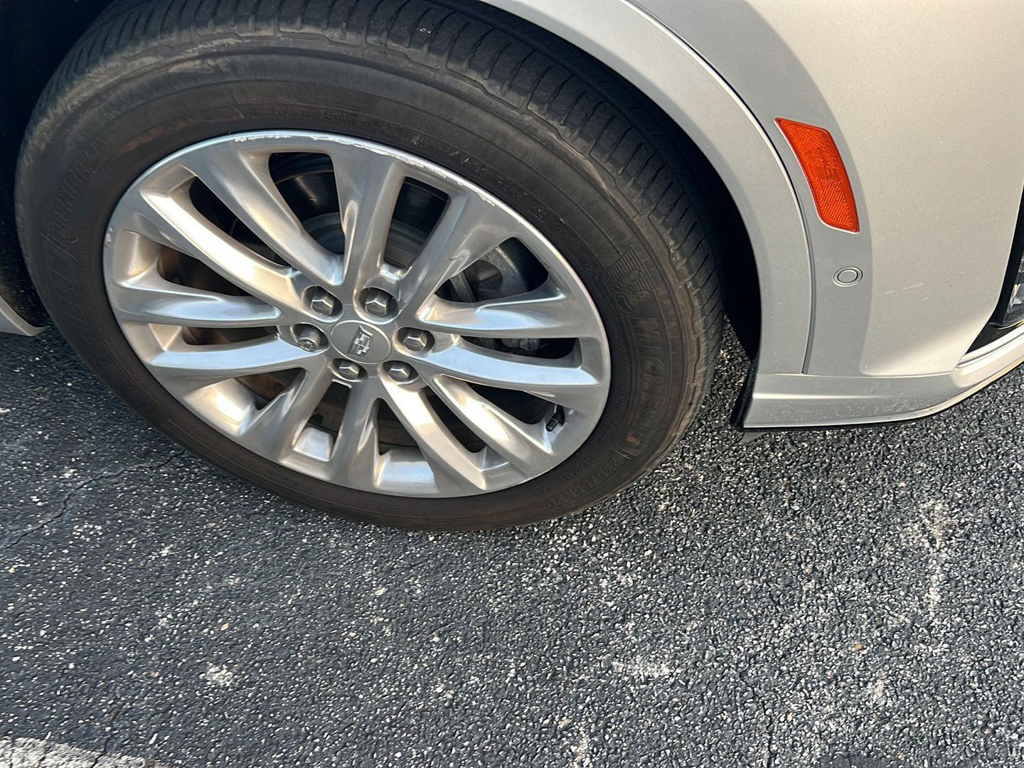 Used 2020 Radiant Silver Metallic Cadillac FWD Premium Luxury image 7