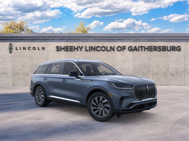 Whisper Blue Metallic Clearcoat 2026 Lincoln Aviator SUV / Crossover All-Wheel Drive Automatic