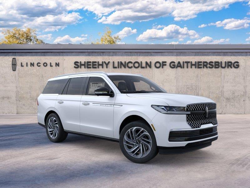 Pristine White Metallic Tri-Coat 2026 Lincoln Navigator SUV / Crossover Four-Wheel Drive Automatic