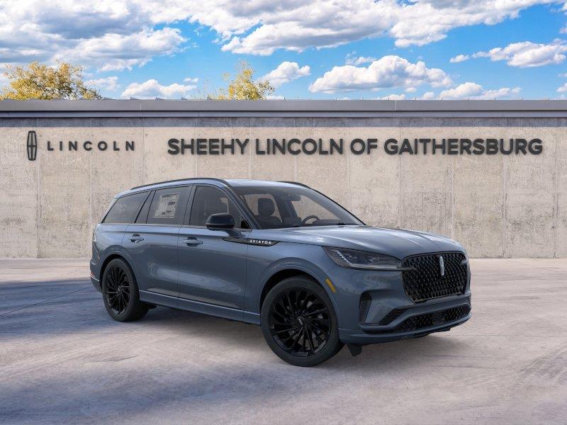Whisper Blue Metallic Clearcoat 2026 Lincoln Aviator SUV / Crossover All-Wheel Drive Automatic