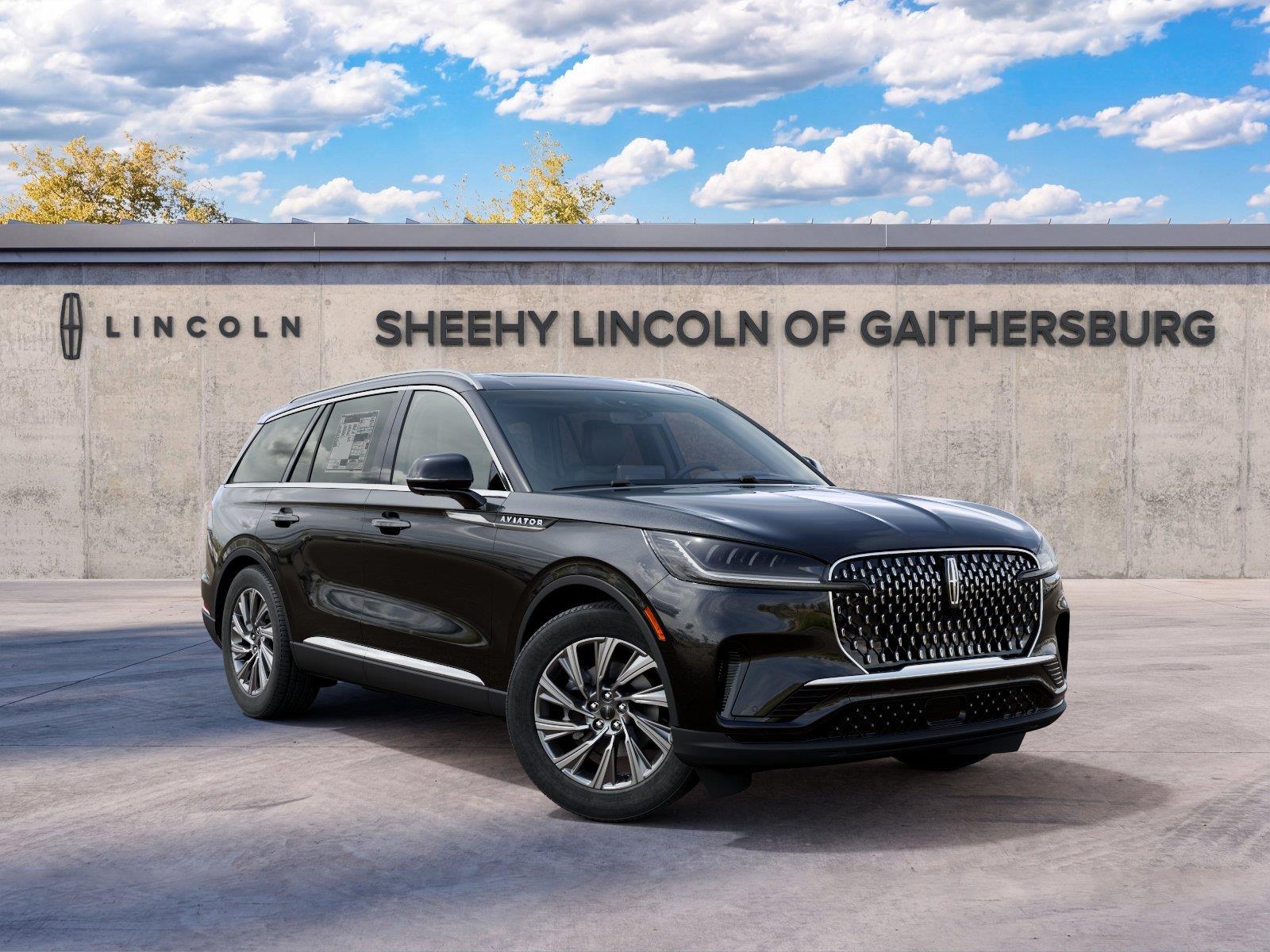 Infinite Black Metallic Clearcoat 2027 Lincoln Aviator SUV / Crossover All-Wheel Drive Automatic