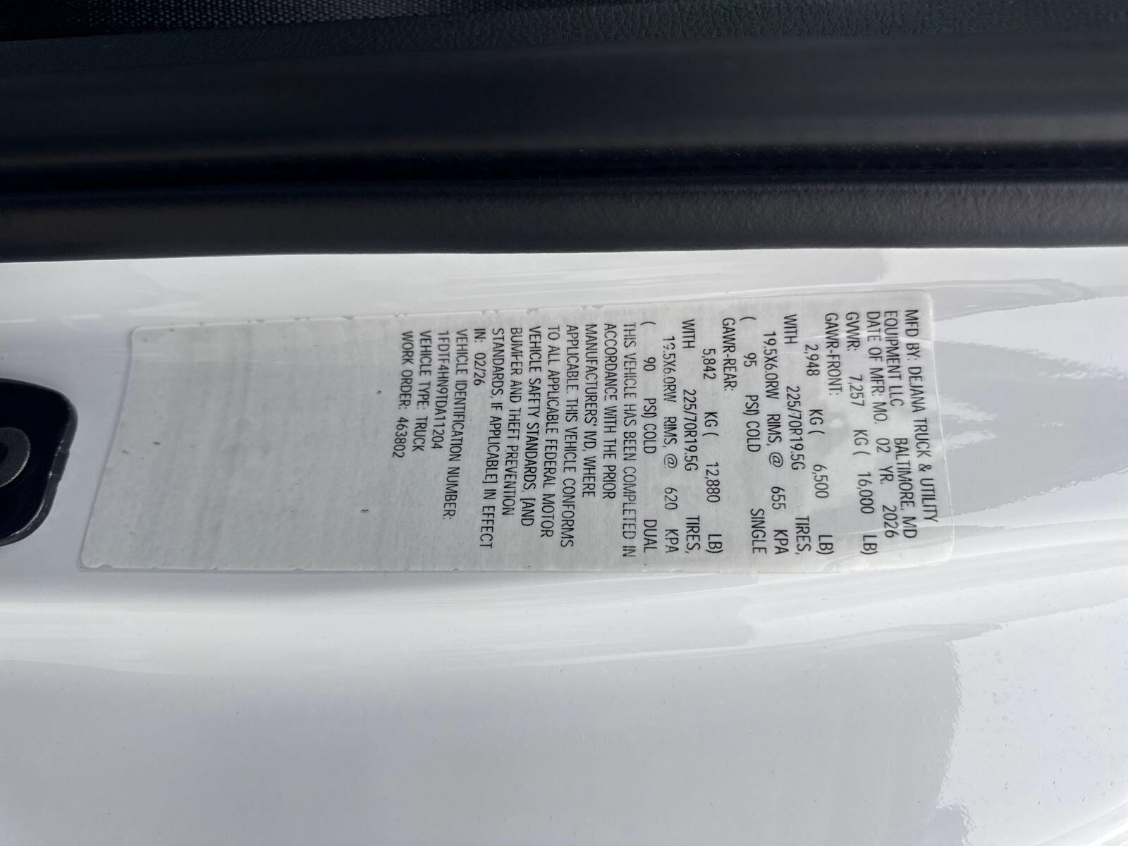 New 2026 Oxford White Ford XL image 7