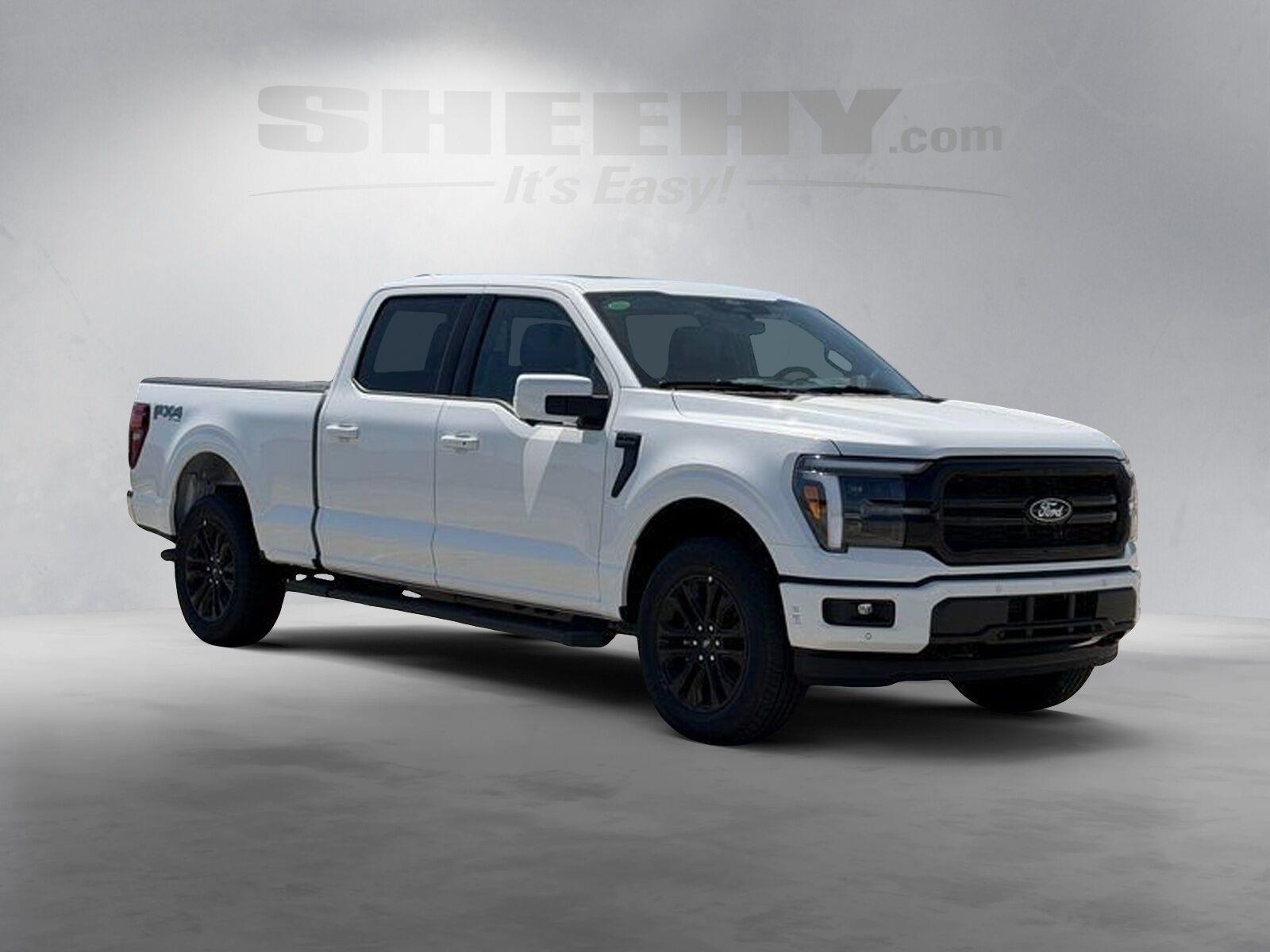 New 2026 Star White Metallic Tri-Coat Ford LARIAT image 2