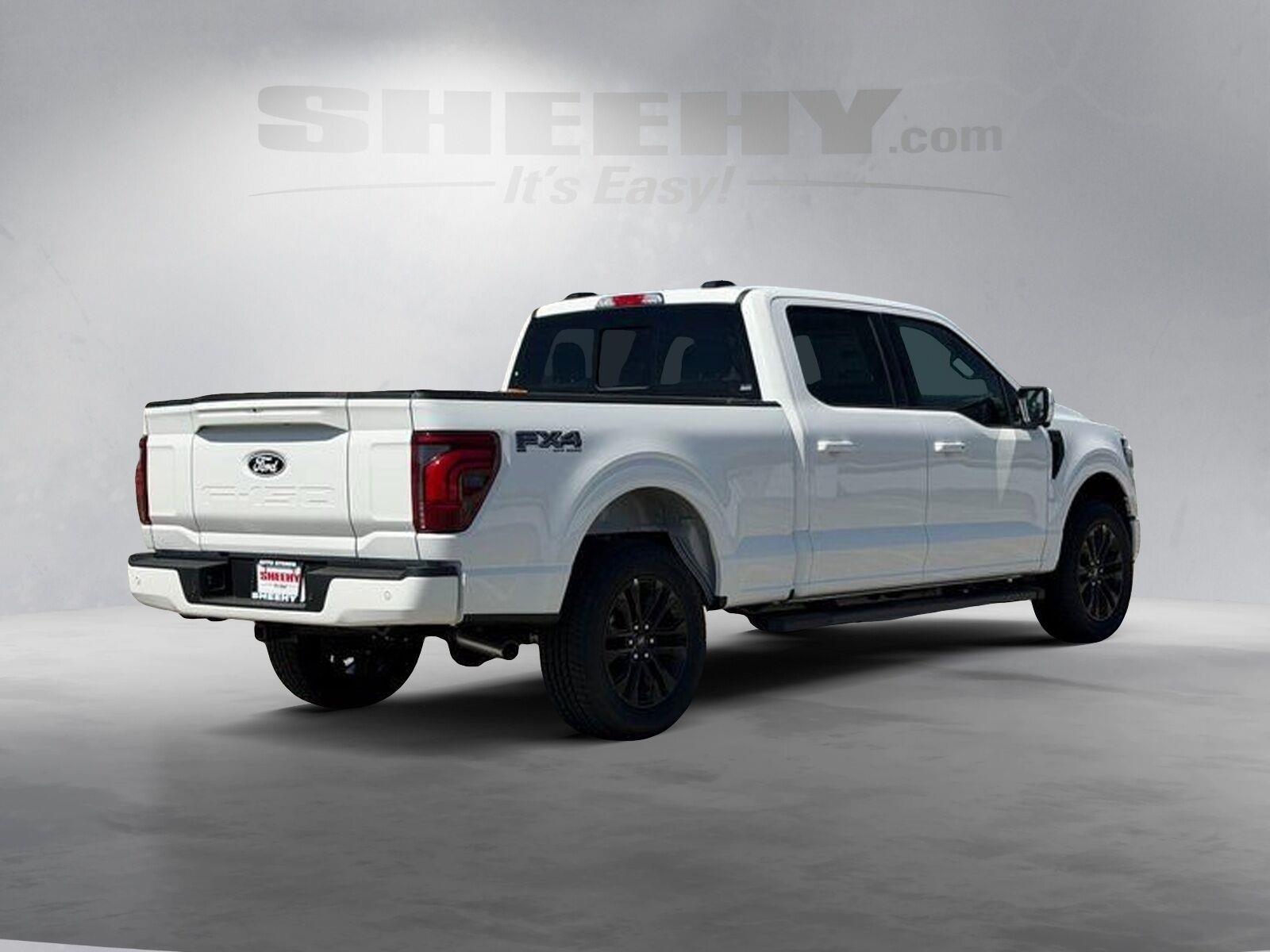 New 2026 Star White Metallic Tri-Coat Ford LARIAT image 4