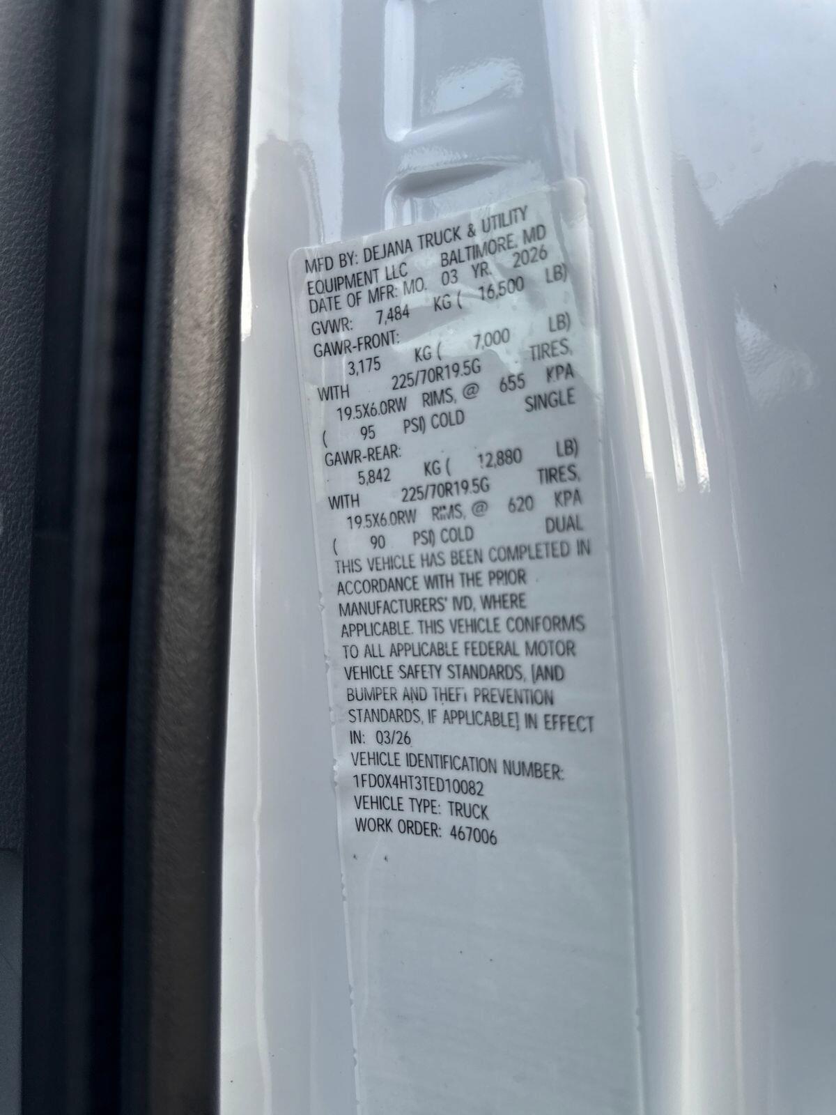 New 2026 Oxford White Ford XL image 10