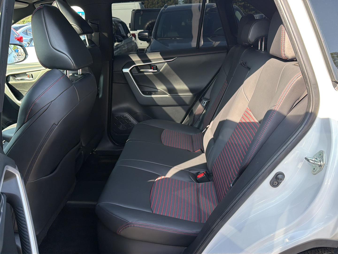 Used 2023 Wind Chill Pearl / Midnight Black Metallic Toyota XSE image 7