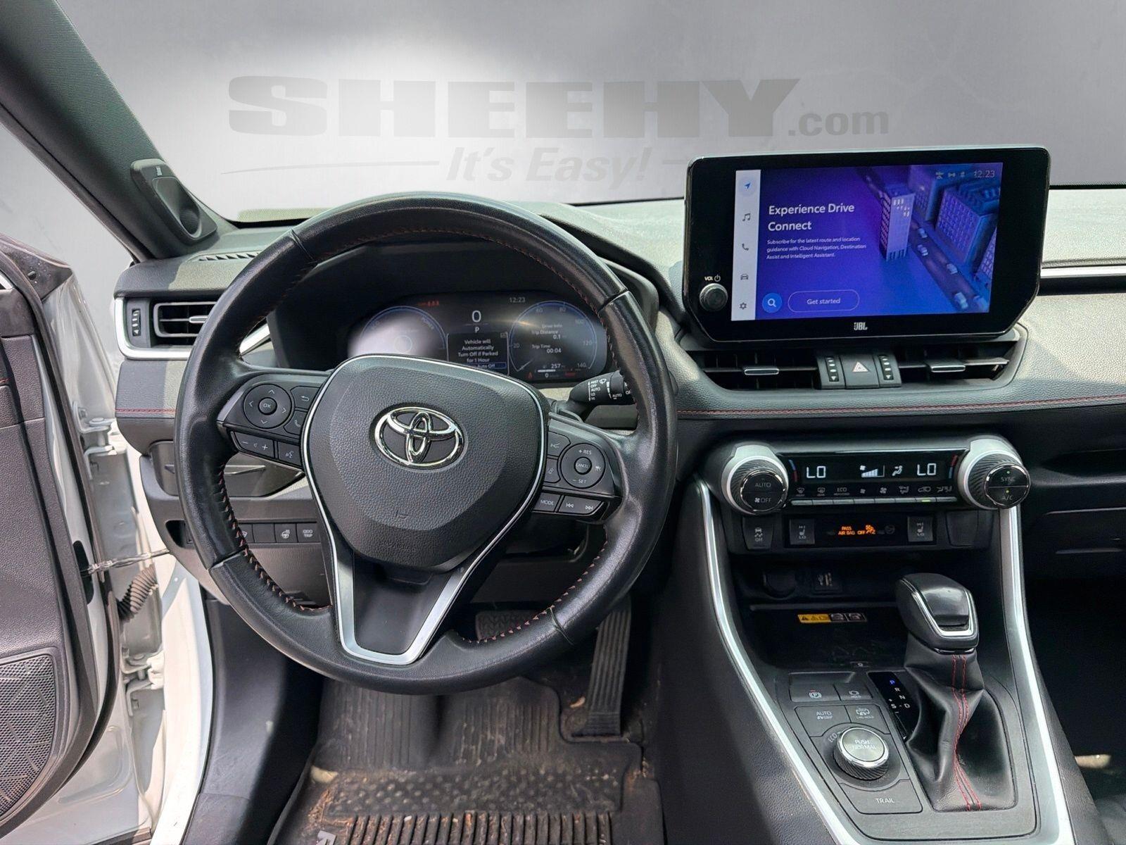 Used 2023 Wind Chill Pearl / Midnight Black Metallic Toyota XSE image 3