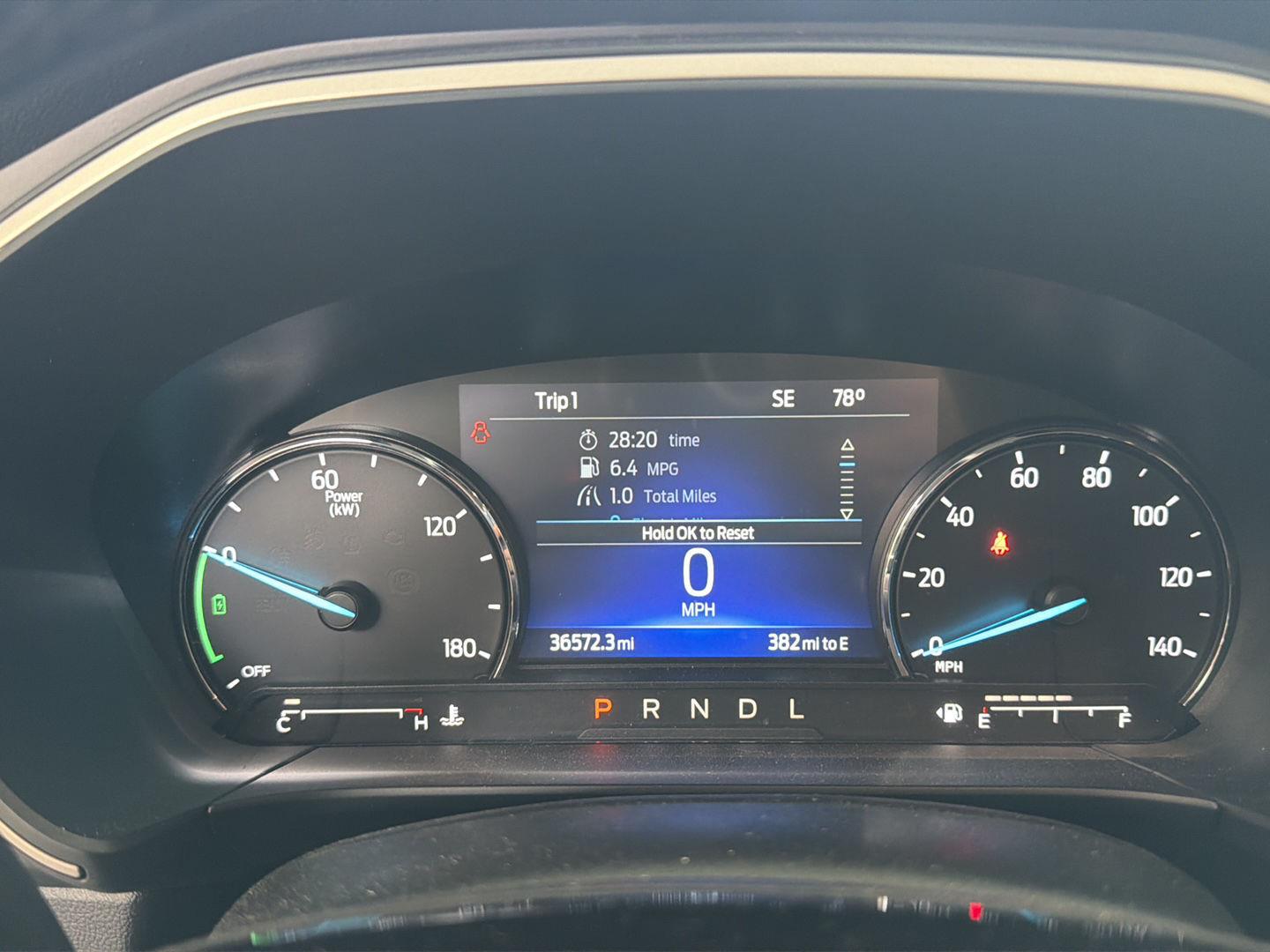 Used 2022 Stone Blue Metallic Ford SE Hybrid image 6