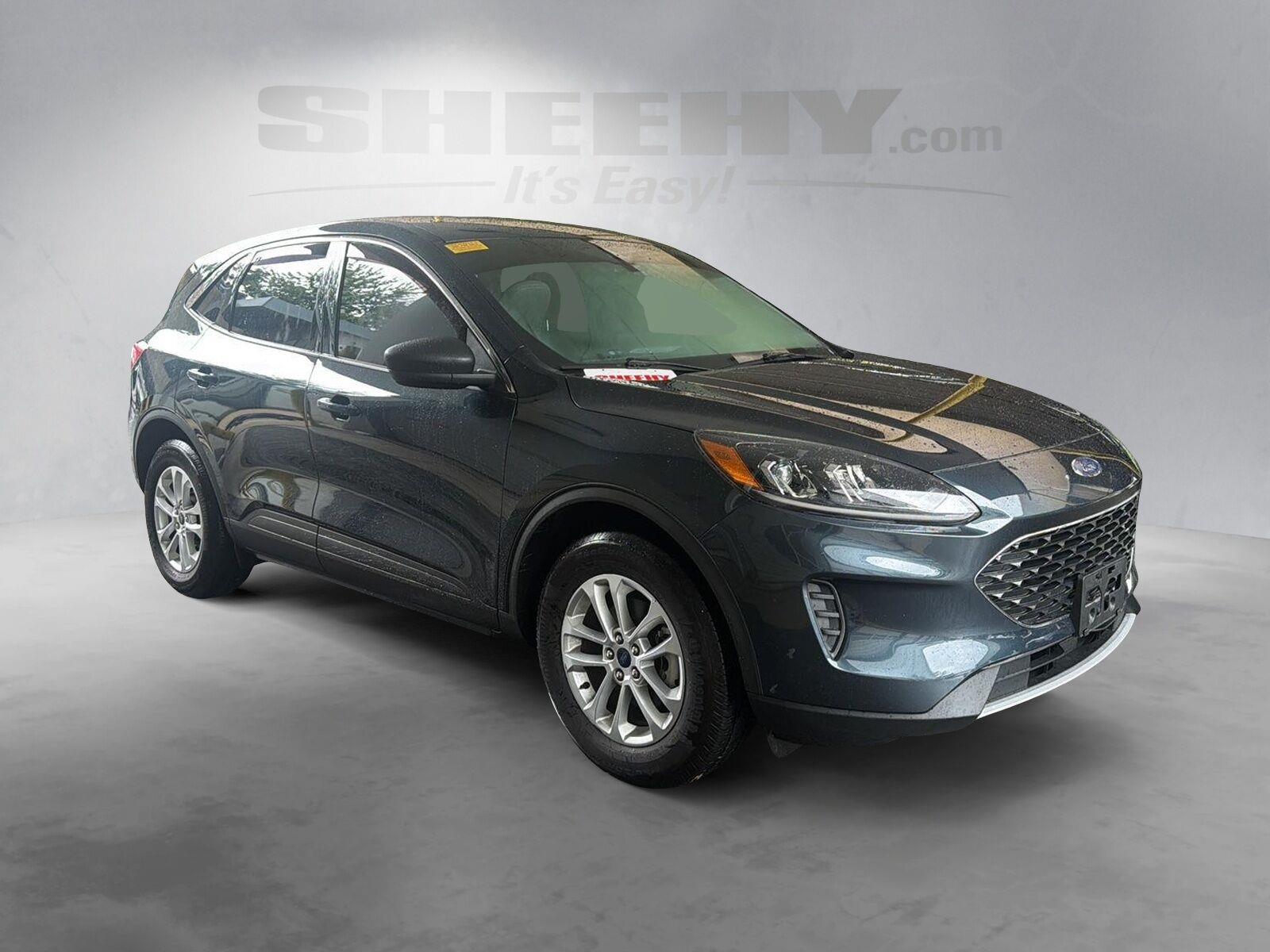 Used 2022 Stone Blue Metallic Ford SE Hybrid image 2
