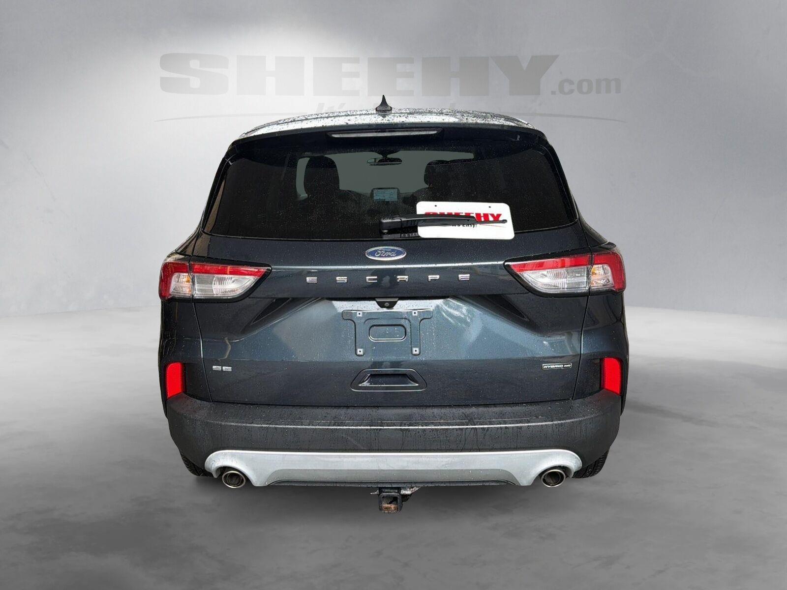 Used 2022 Stone Blue Metallic Ford SE Hybrid image 12
