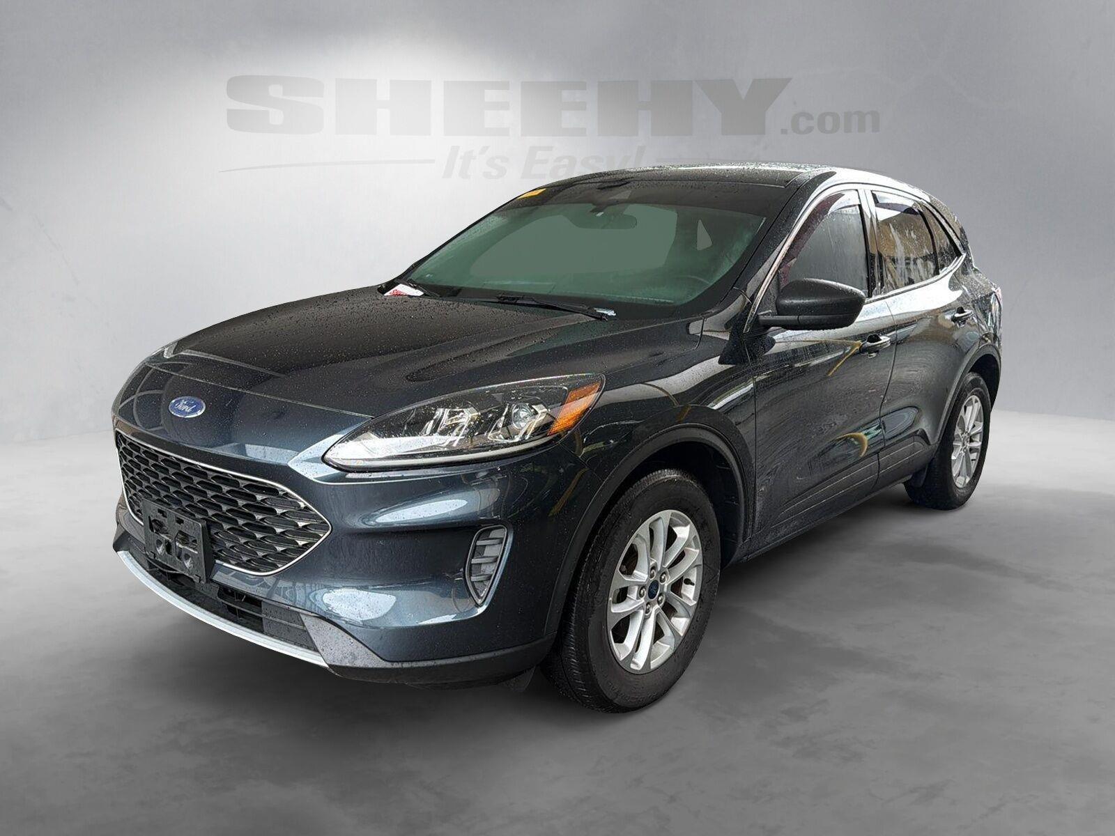 Used 2022 Stone Blue Metallic Ford SE Hybrid image 13