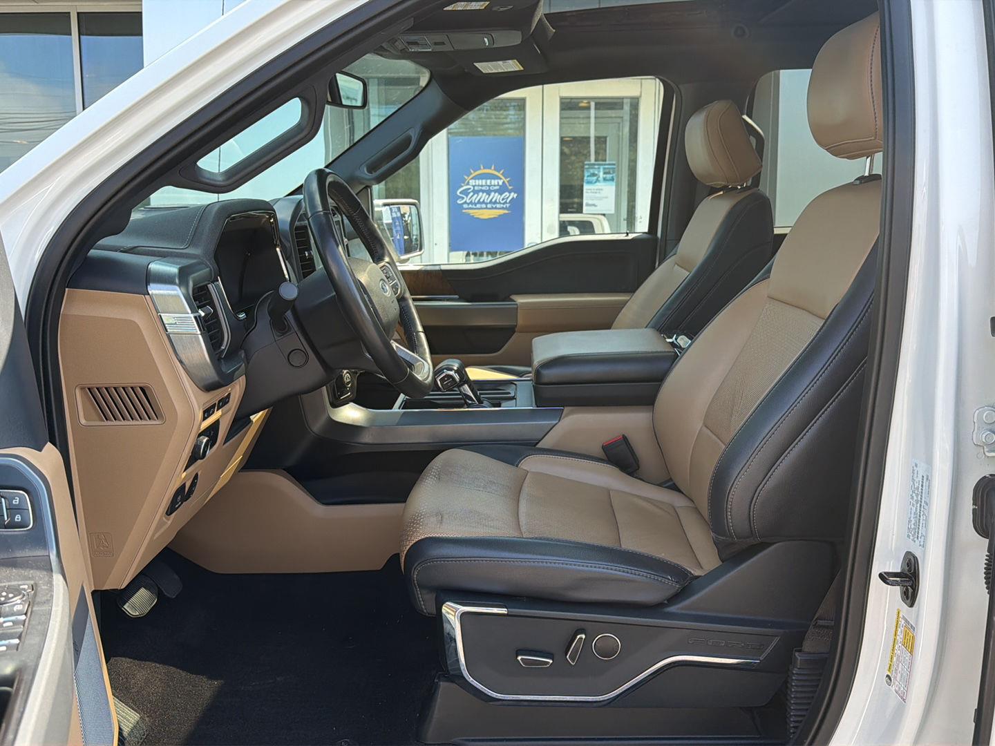 Used 2021 Star White Ford LARIAT image 8