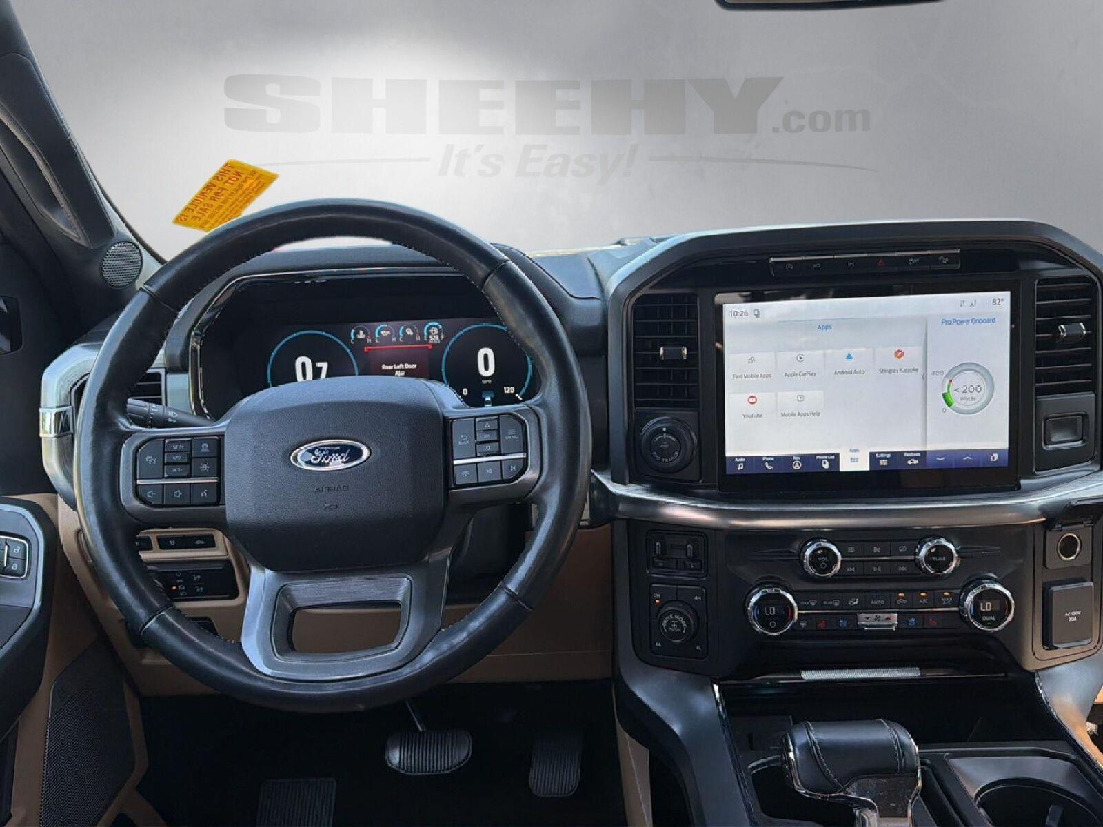 Used 2021 Star White Ford LARIAT image 3