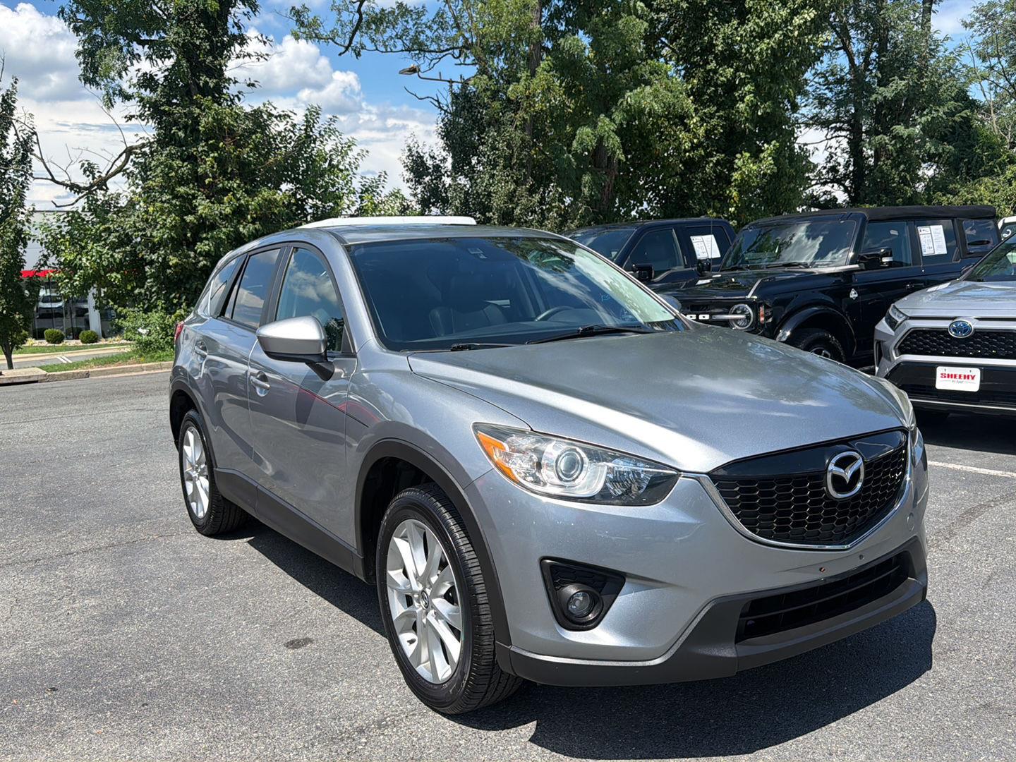 Liquid Silver Metallic 2014 Mazda CX-5 SUV / Crossover All-Wheel Drive Automatic