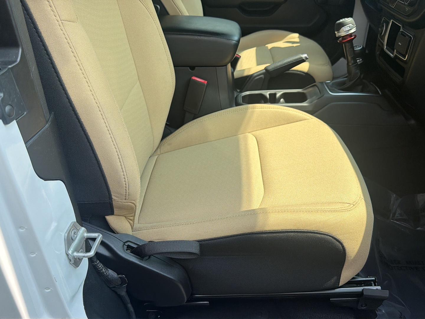 Used 2022 Bright White Clearcoat Jeep Sport image 23