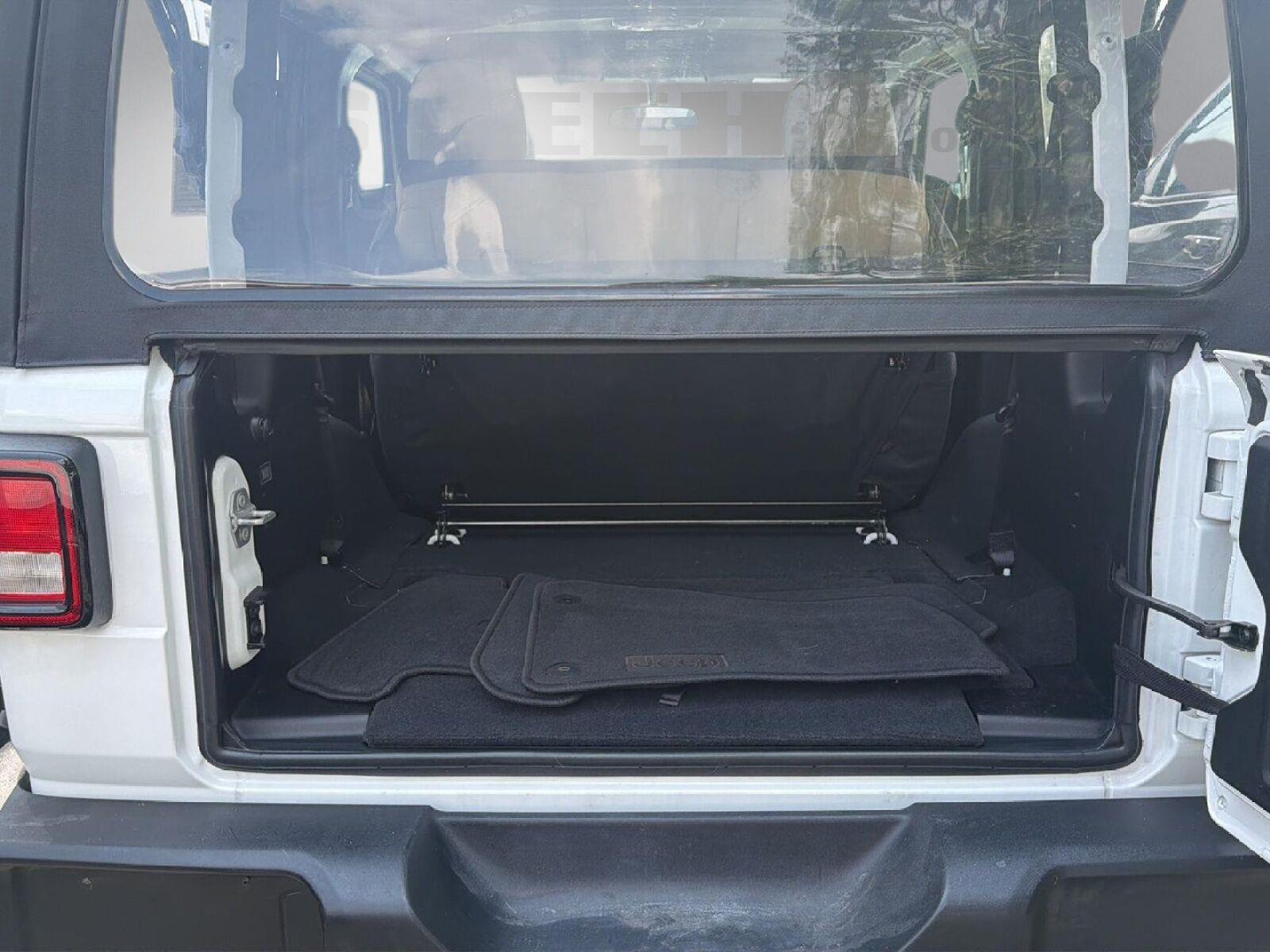 Used 2022 Bright White Clearcoat Jeep Sport image 21