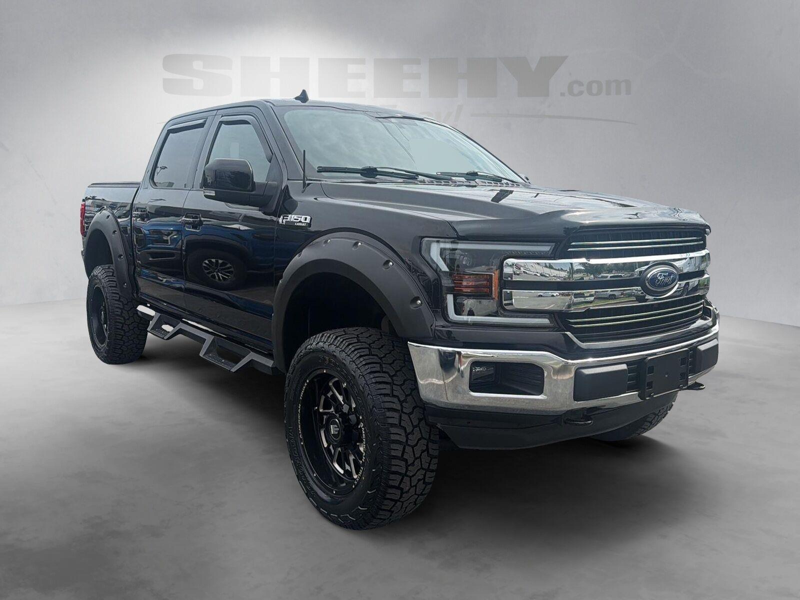Used 2020 Agate Black Metallic Ford LARIAT image 2