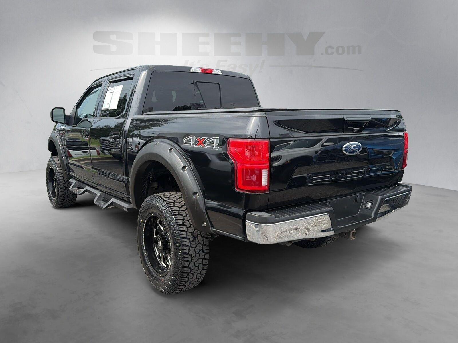 Used 2020 Agate Black Metallic Ford LARIAT image 8