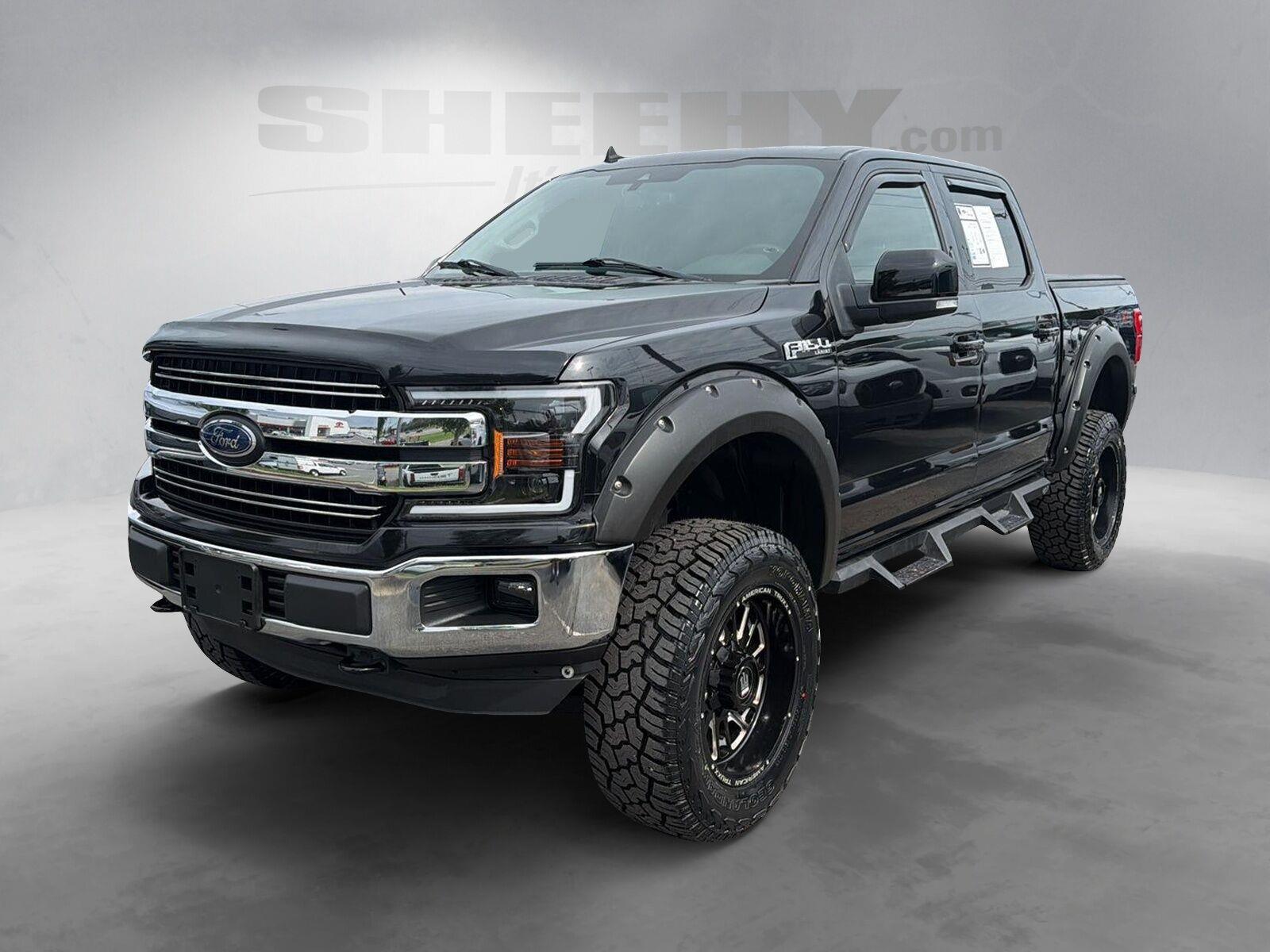 Used 2020 Agate Black Metallic Ford LARIAT image 9