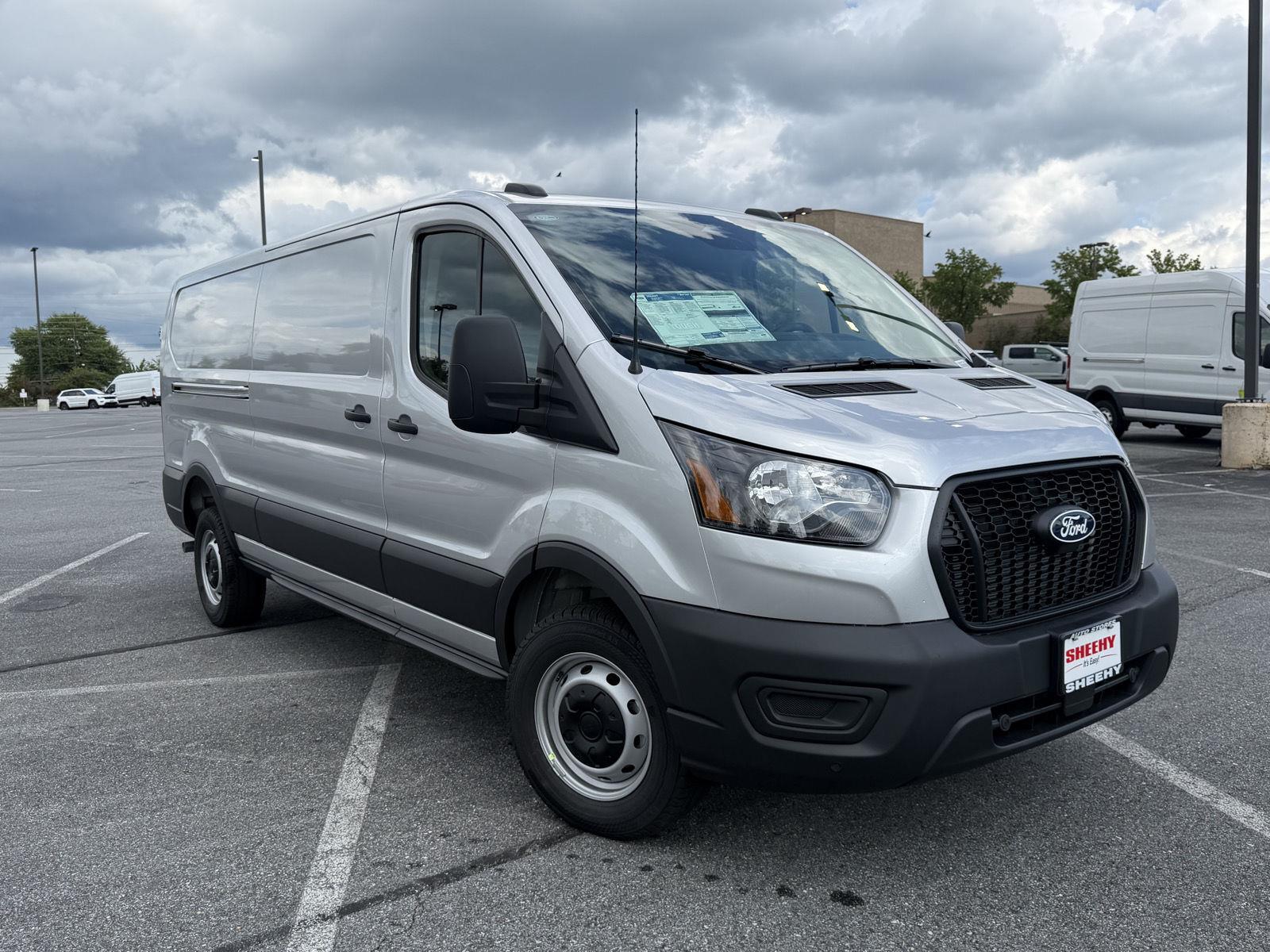 Ingot Silver Metallic 2026 Ford Transit Cargo Van Rear-Wheel Drive