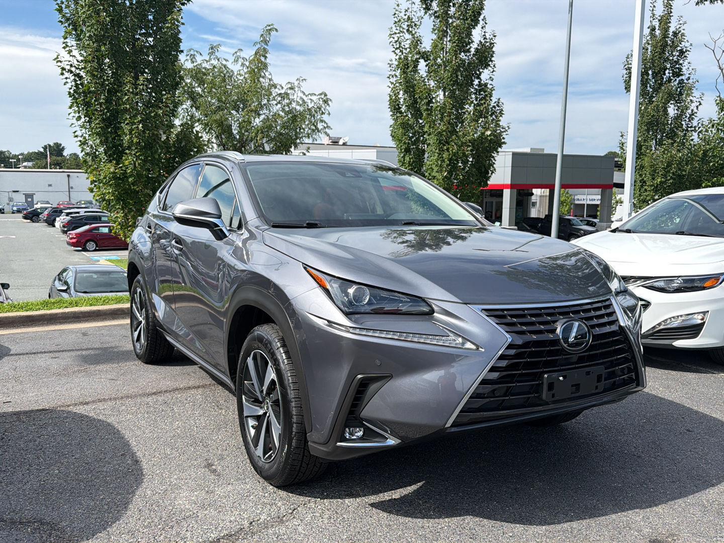 Nebula Gray Pearl 2021 Lexus NX SUV / Crossover All-Wheel Drive Automatic