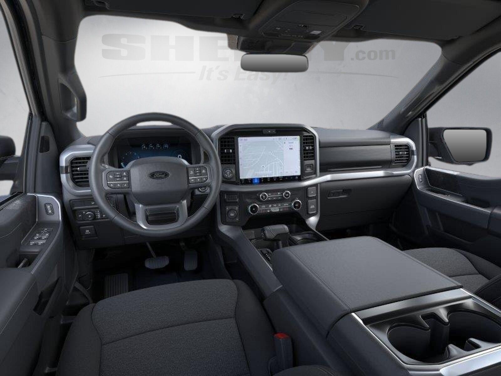 New 2026 Agate Black Metallic Ford XLT image 3